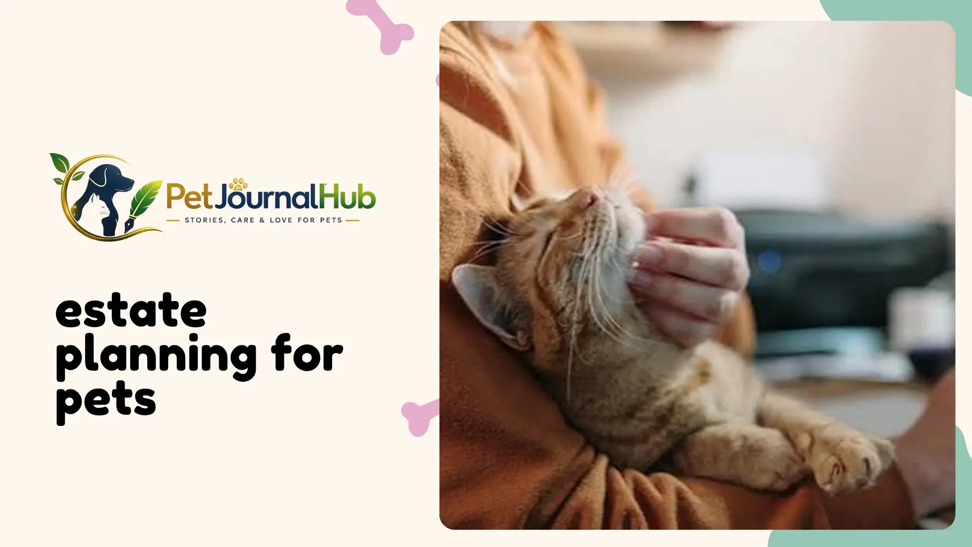 Pet owner reviewing estate planning documents with dog nearby
