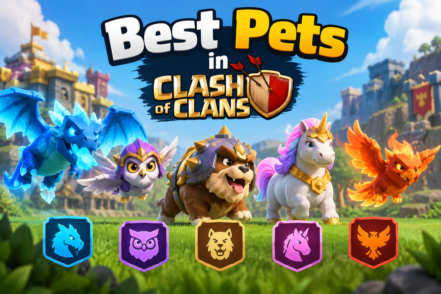 Best pets in Clash of Clans featuring powerful hero pets