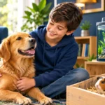 Good starter pets for 10 year olds with child and family pets