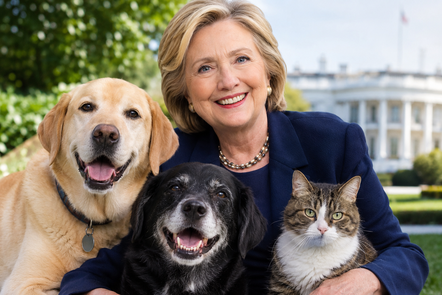 hillary clinton pets