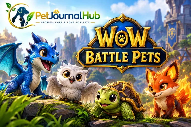 WoW Battle Pets featuring collectible companion creatures from World of Warcraft
