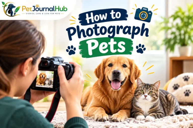 How to photograph pets with a smartphone using natural light at home